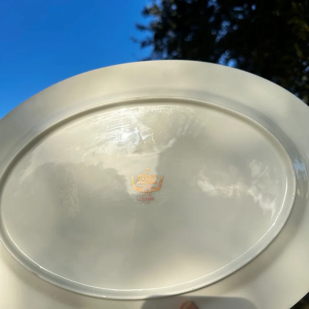 Mikasa Hunter 112 Oval Serving Platter 14